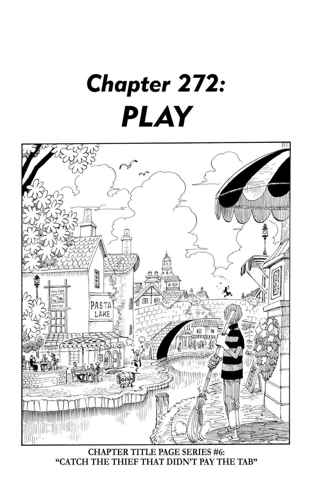 One Piece Manga Manga Chapter - 272 - image 1
