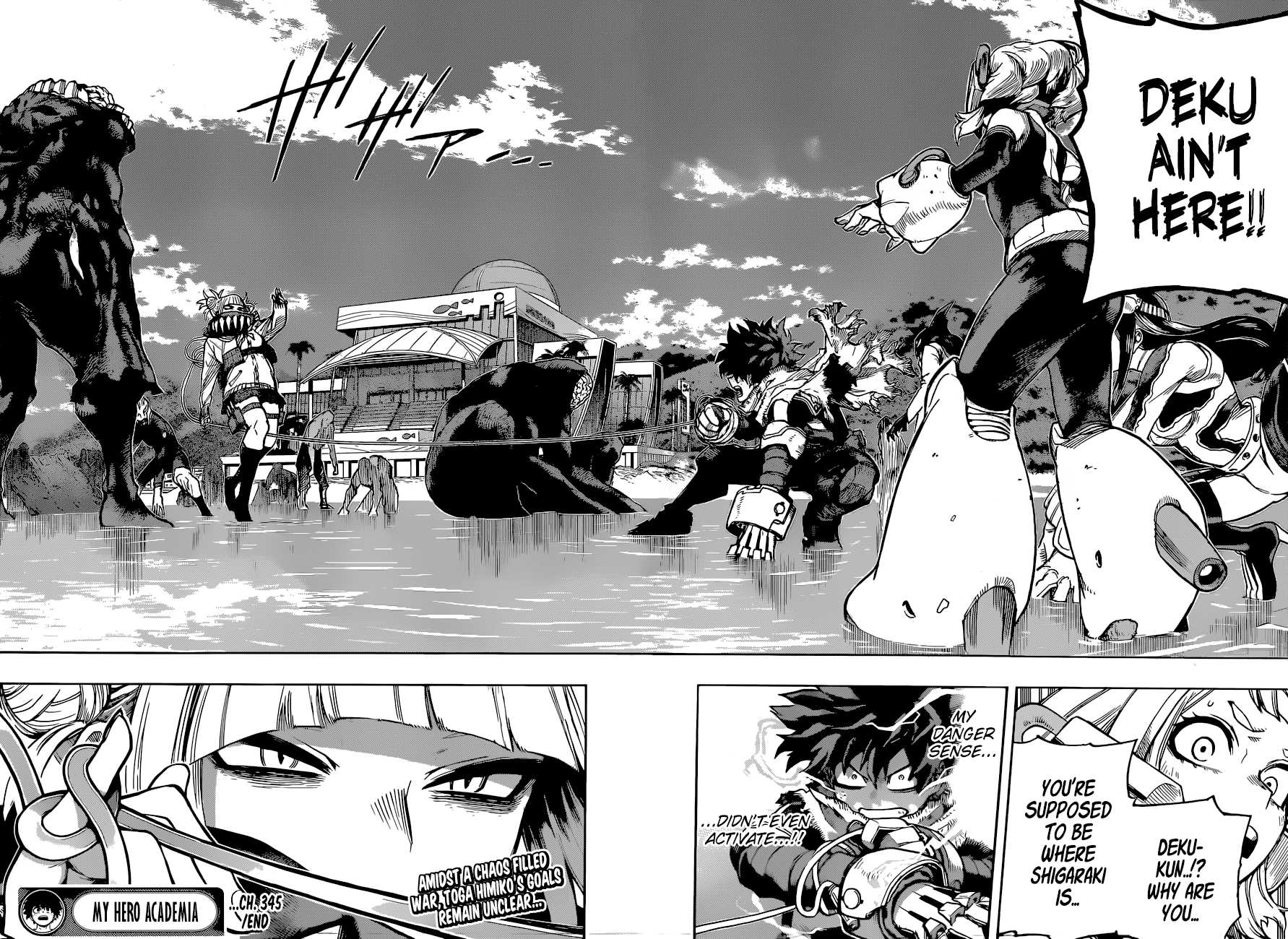 My Hero Academia Manga Manga Chapter - 345 - image 12