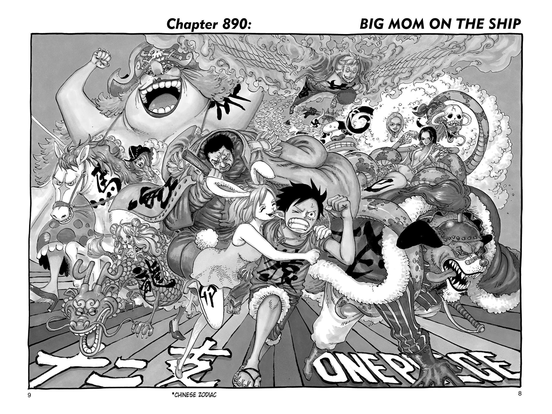 One Piece Manga Manga Chapter - 890 - image 8