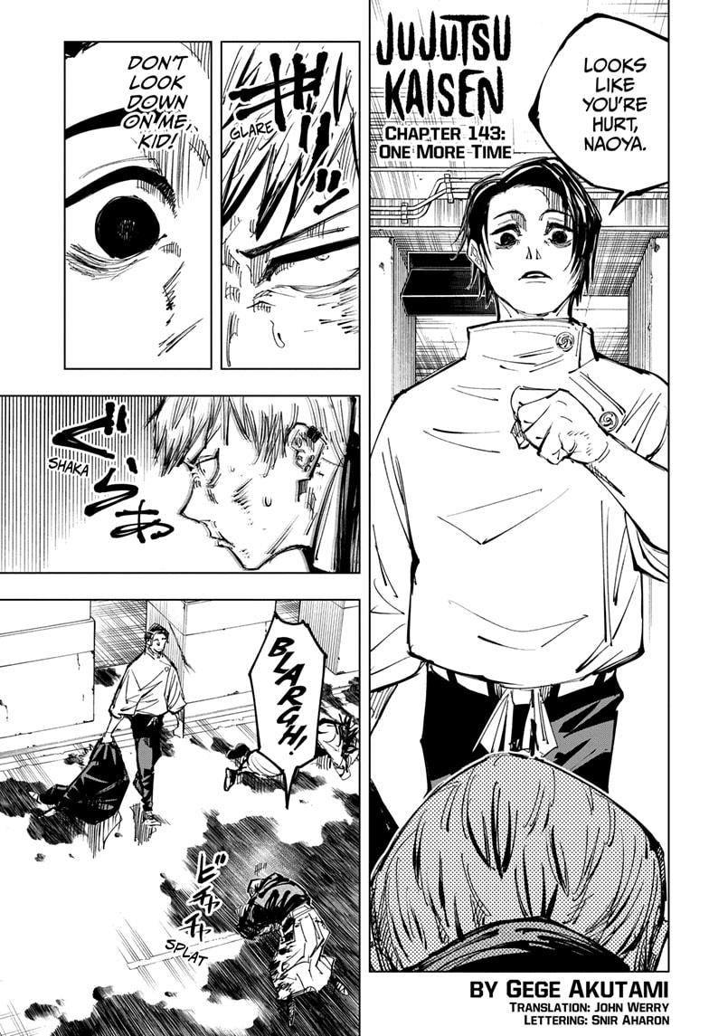 Jujutsu Kaisen Manga Chapter - 143 - image 1