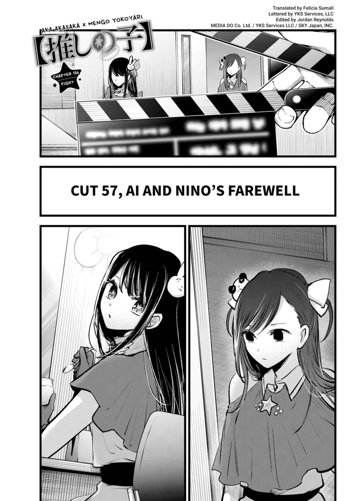 Oshi No Ko Manga Manga Chapter - 136 - image 1