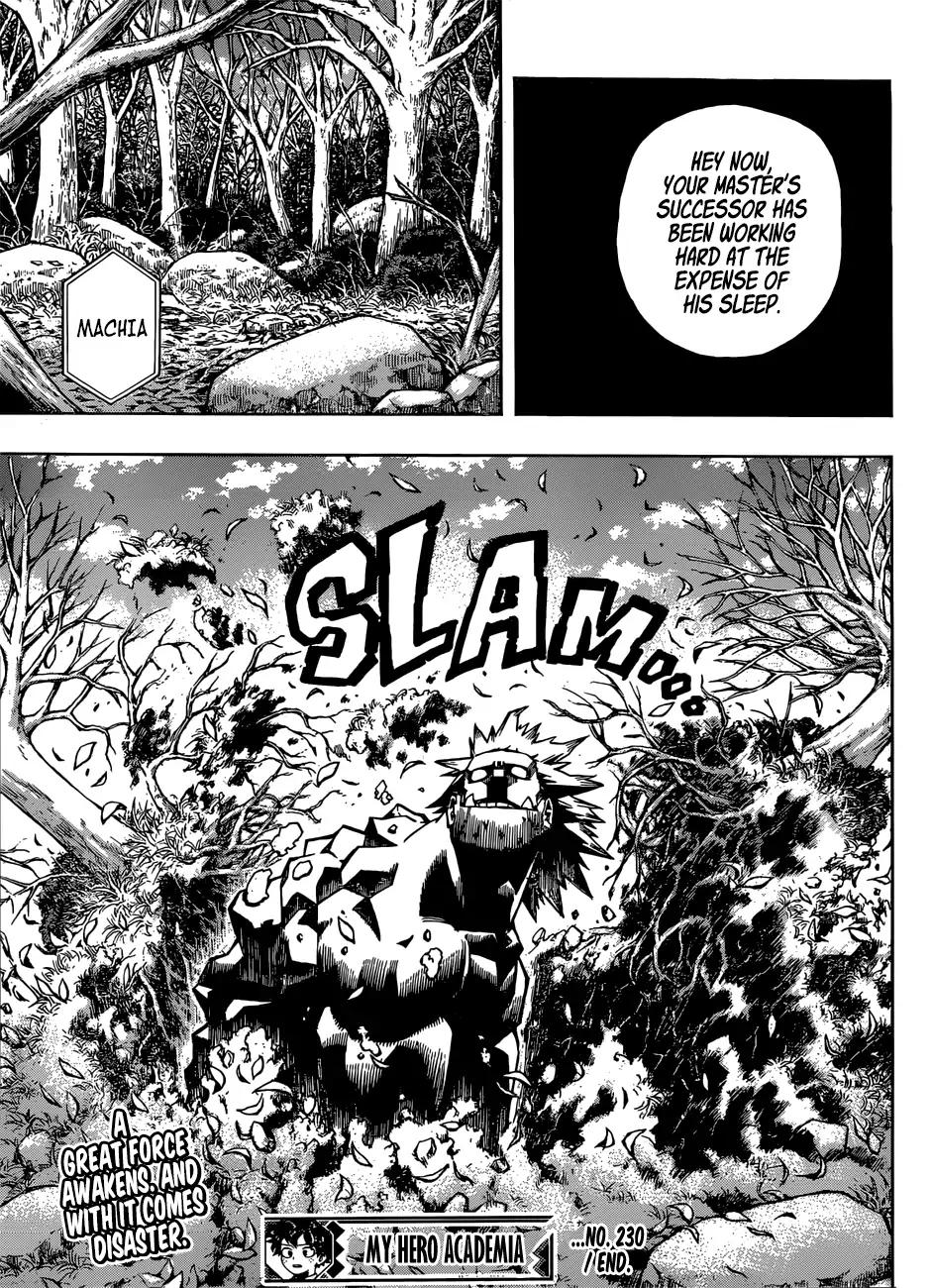 My Hero Academia Manga Manga Chapter - 230 - image 12