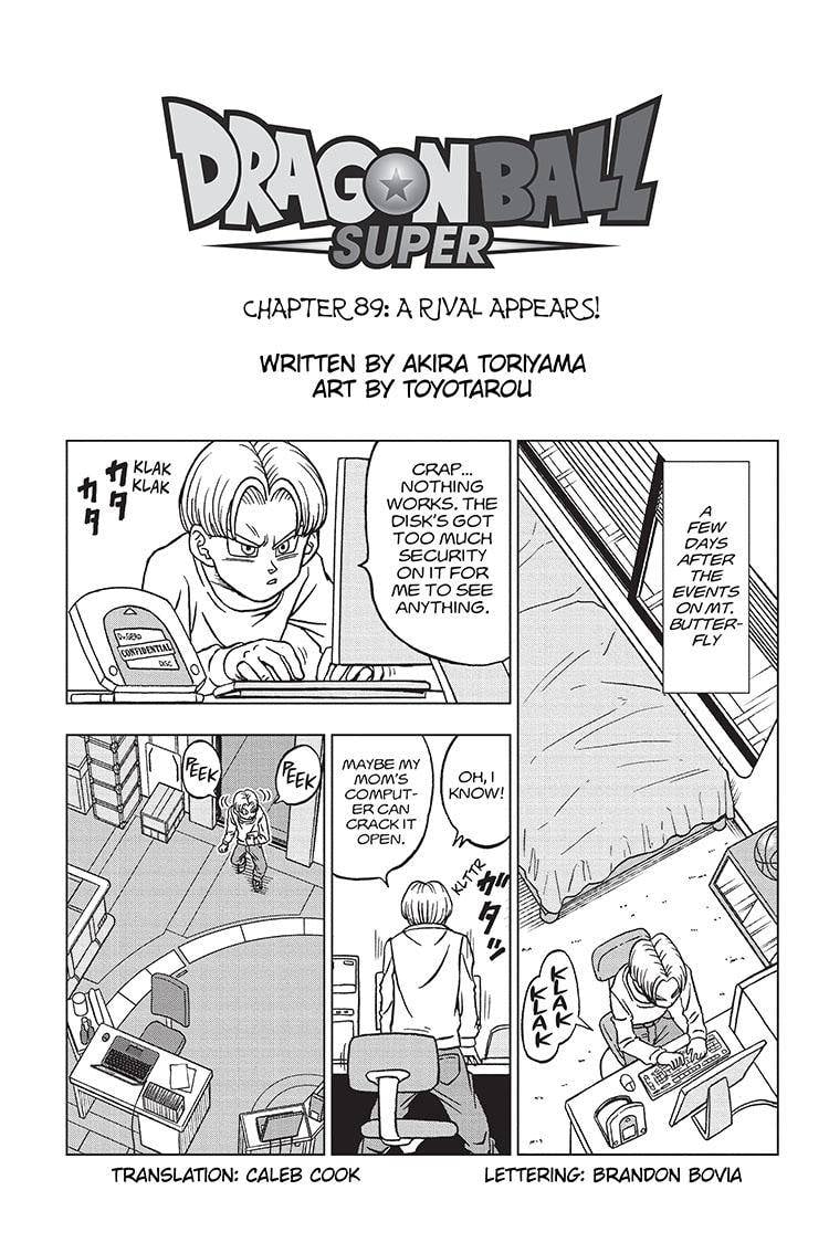 Dragon Ball Super Manga Manga Chapter - 89 - image 1