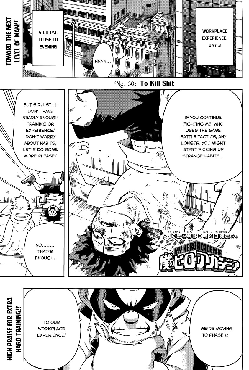 My Hero Academia Manga Manga Chapter - 50 - image 4