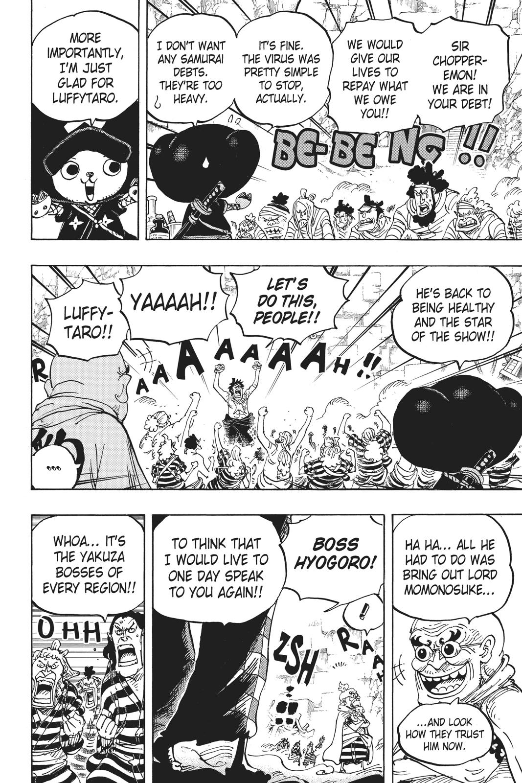 One Piece Manga Manga Chapter - 952 - image 8