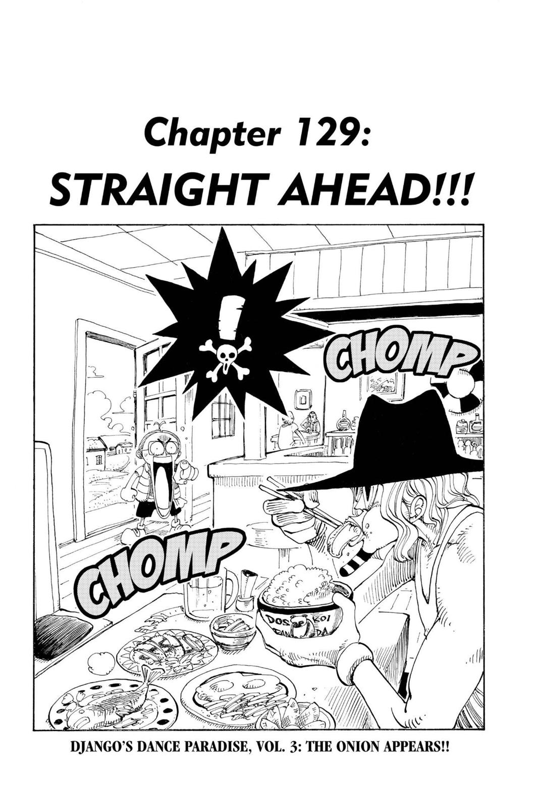 One Piece Manga Manga Chapter - 129 - image 1