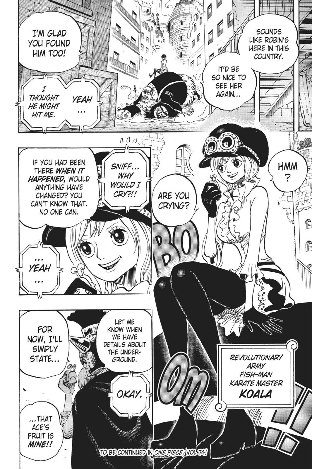 One Piece Manga Manga Chapter - 731 - image 18