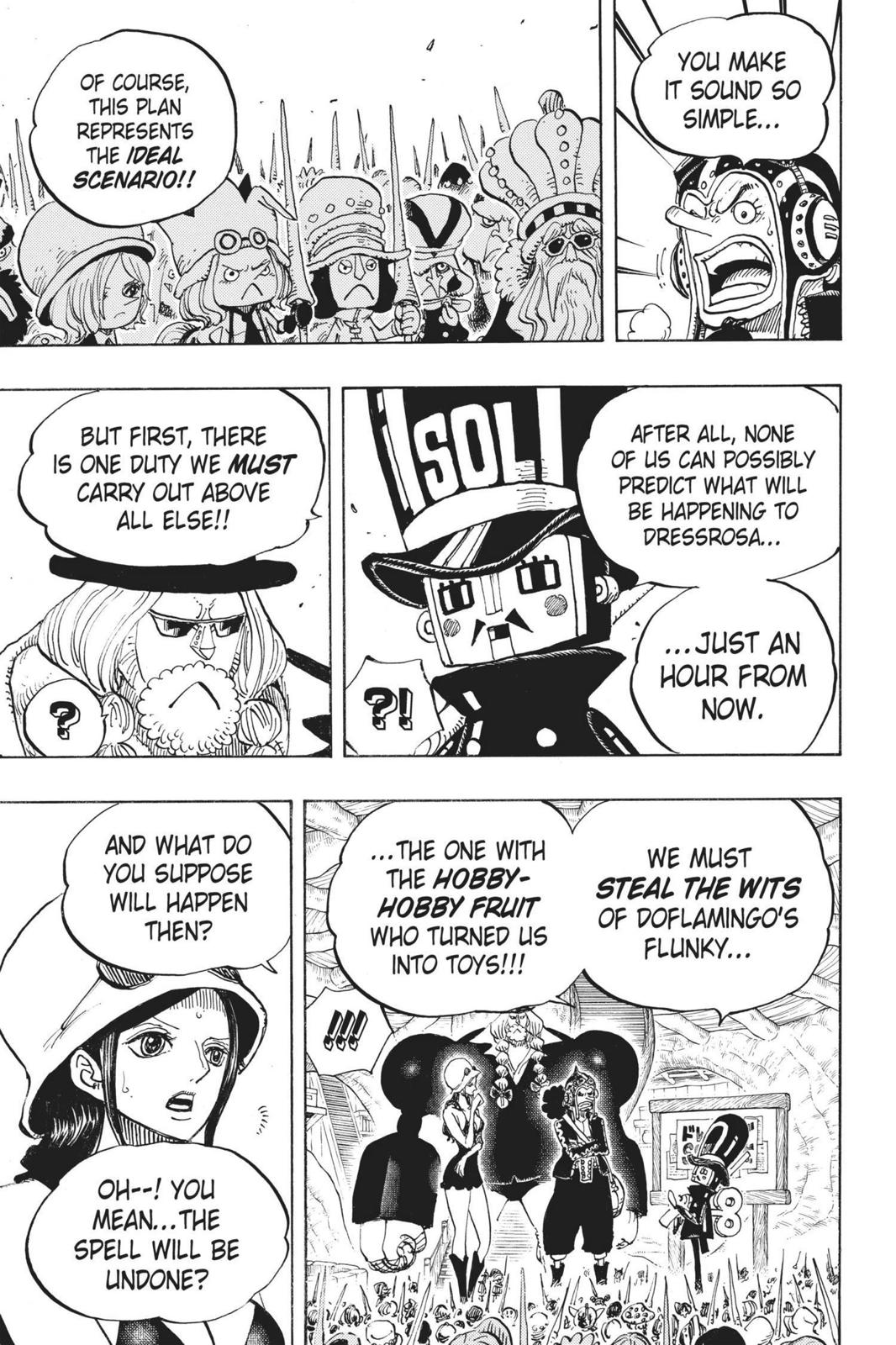 One Piece Manga Manga Chapter - 731 - image 7
