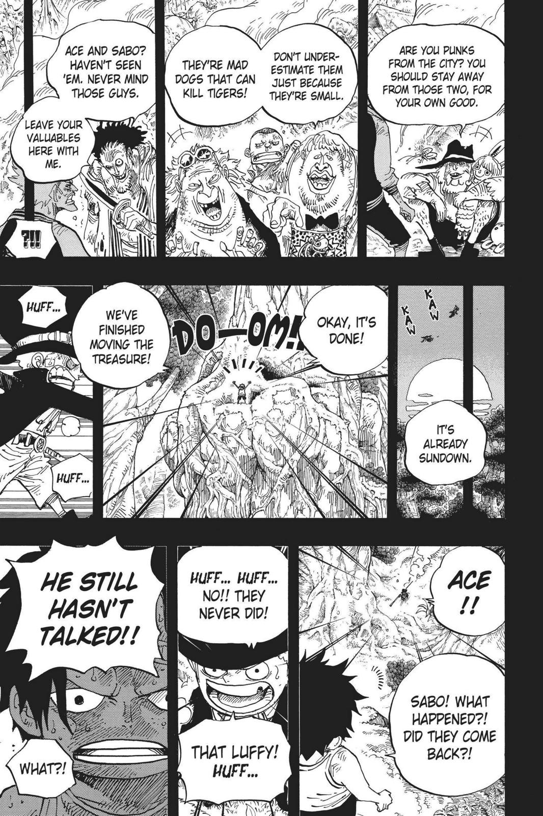 One Piece Manga Manga Chapter - 584 - image 5