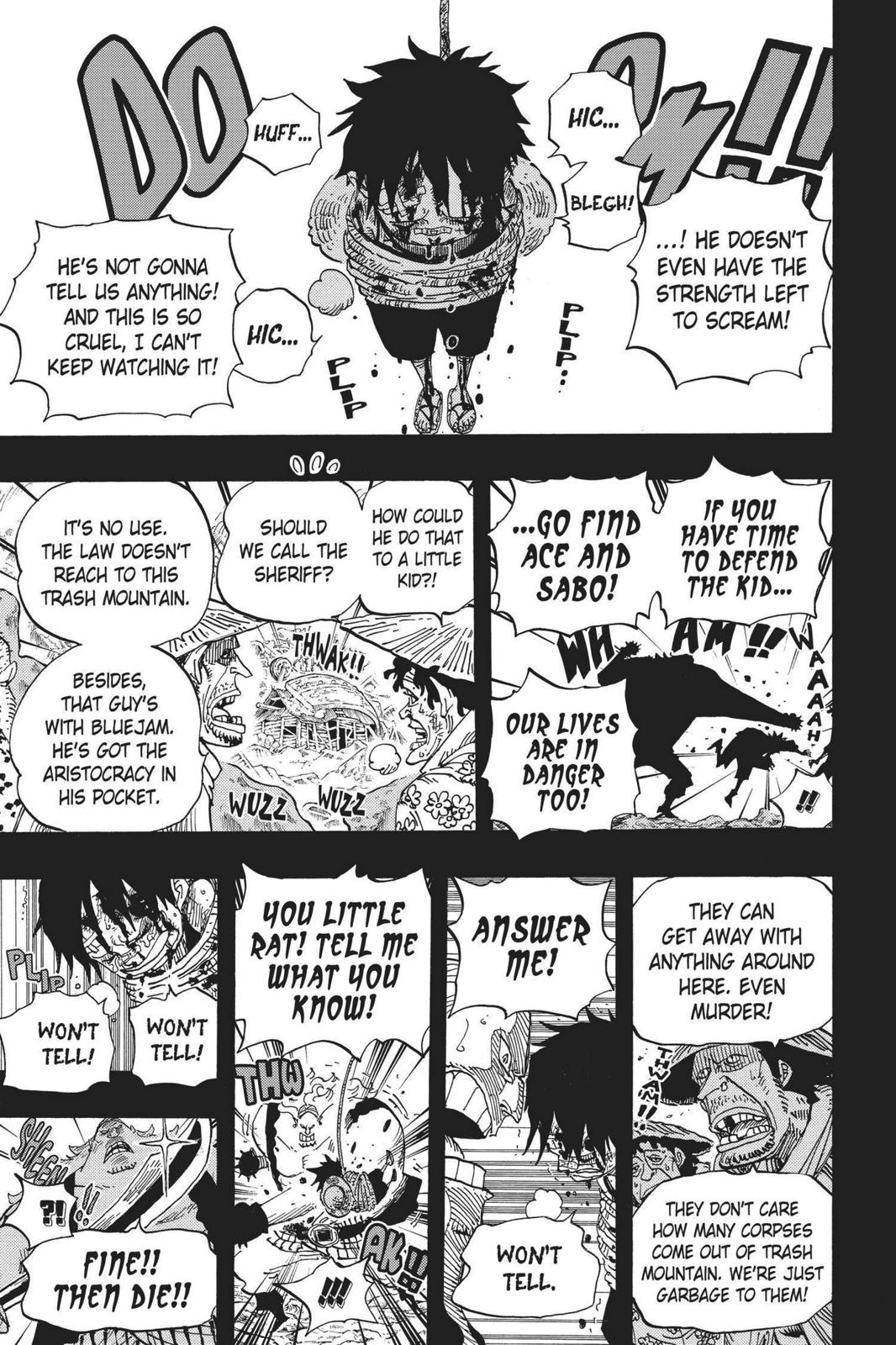 One Piece Manga Manga Chapter - 584 - image 7
