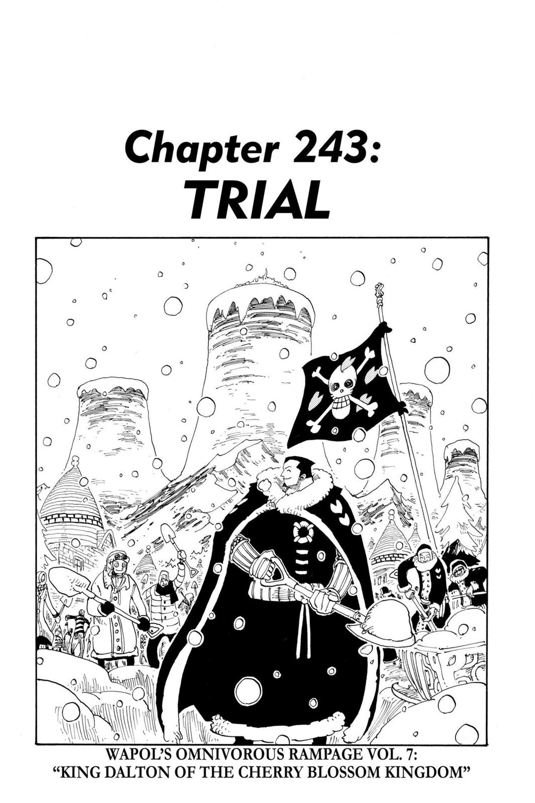 One Piece Manga Manga Chapter - 243 - image 1