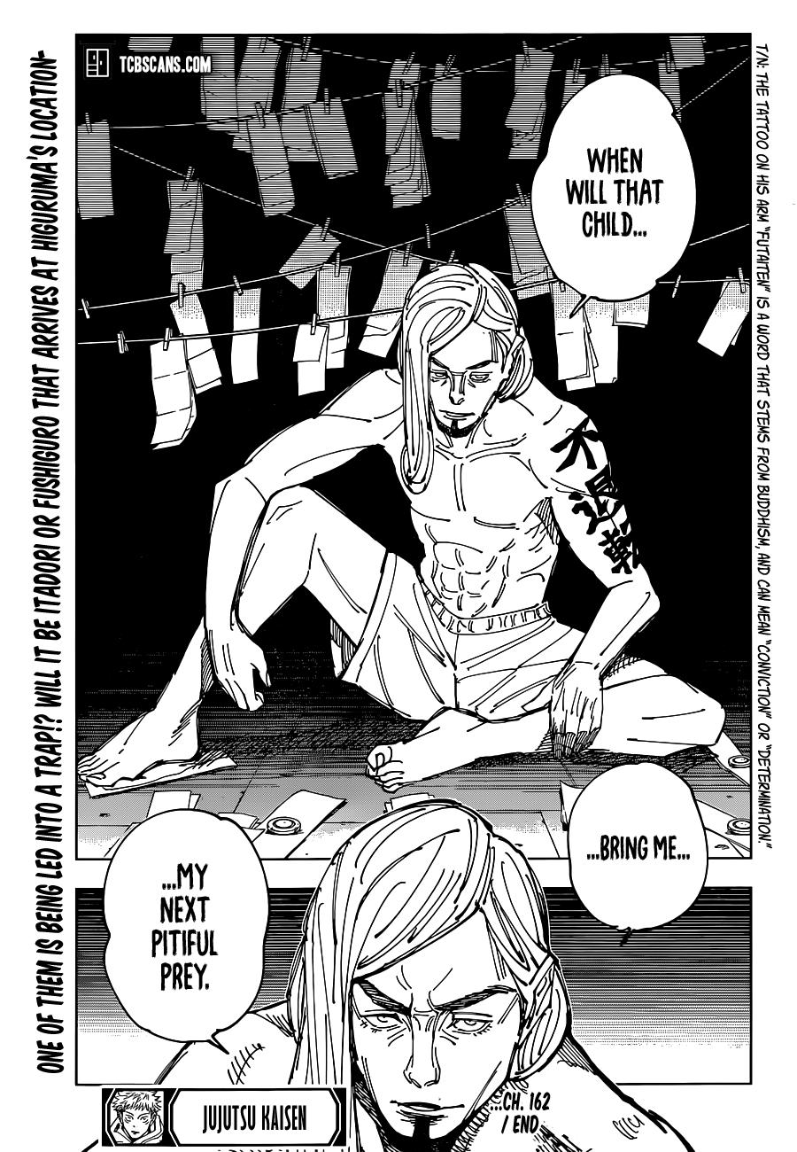 Jujutsu Kaisen Manga Chapter - 162 - image 19
