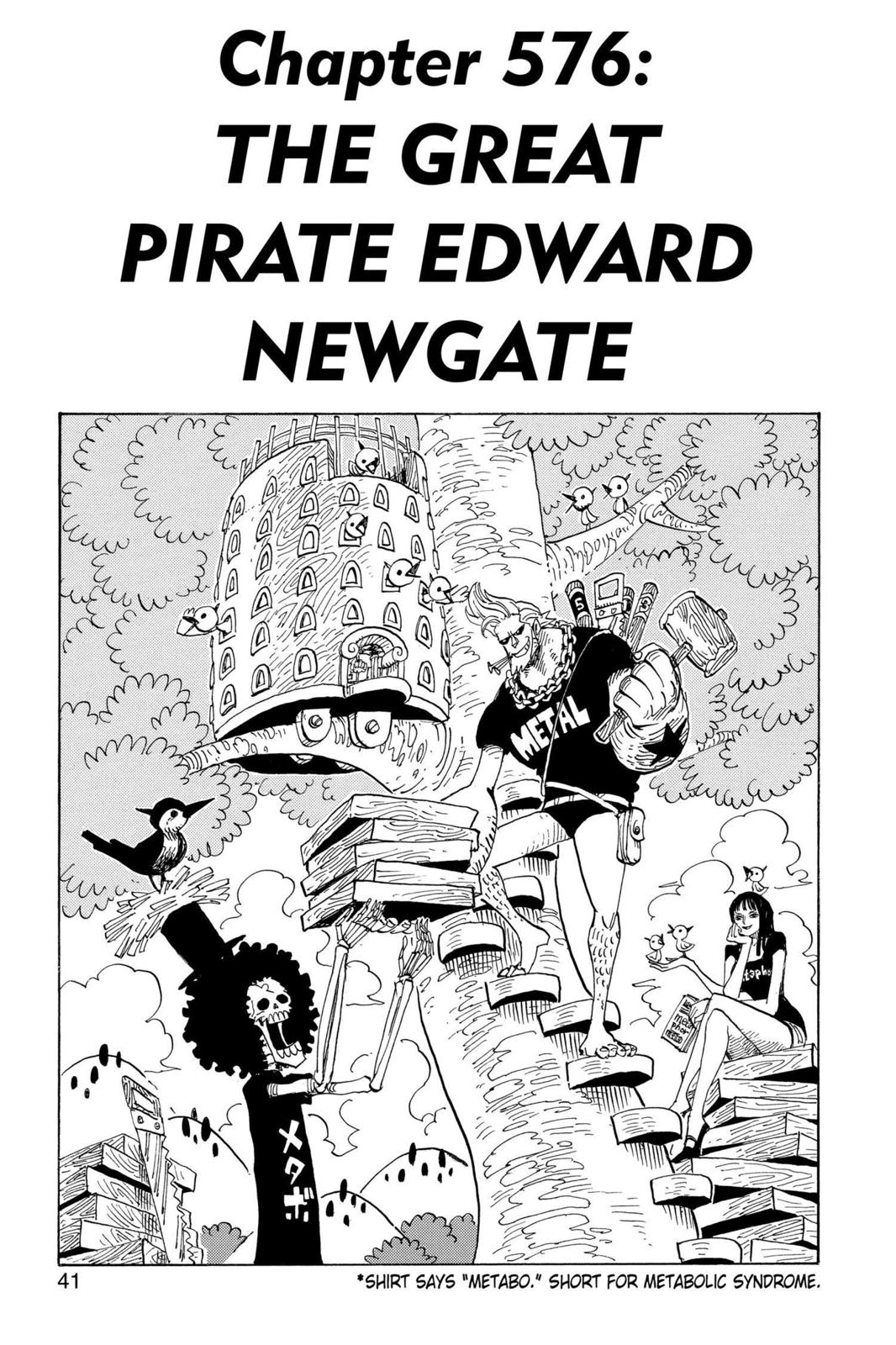 One Piece Manga Manga Chapter - 576 - image 1
