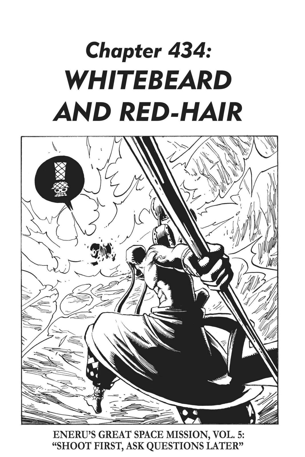 One Piece Manga Manga Chapter - 434 - image 1