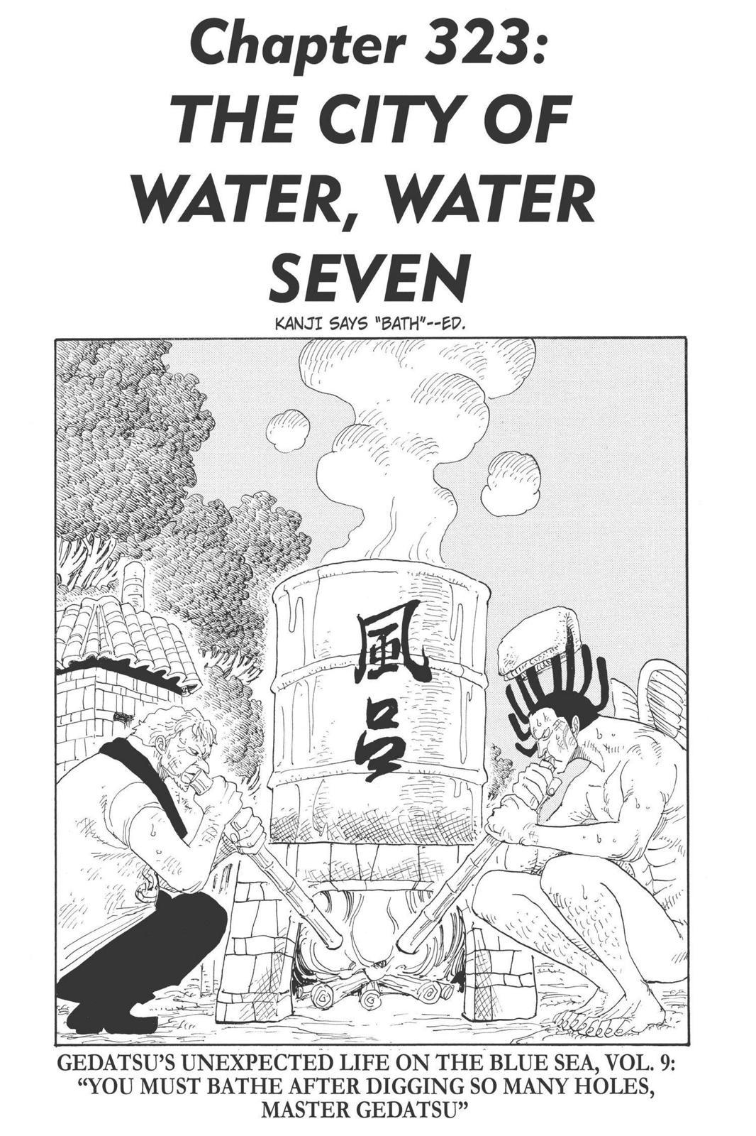 One Piece Manga Manga Chapter - 323 - image 1