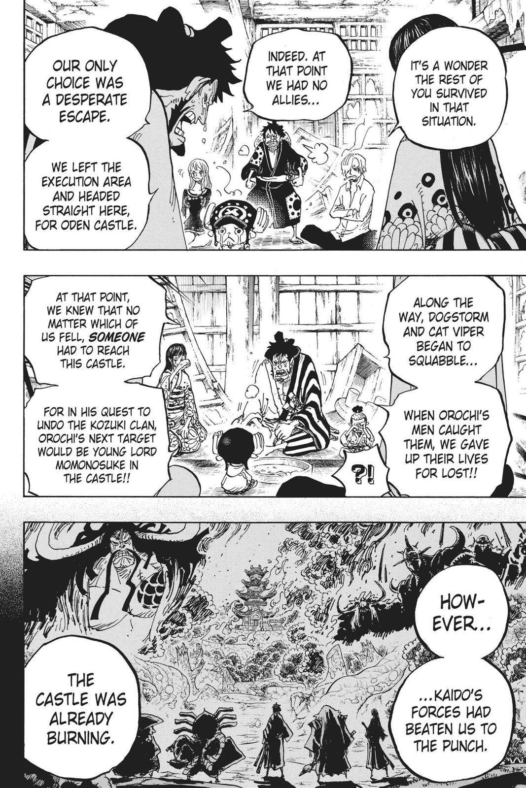 One Piece Manga Manga Chapter - 920 - image 7