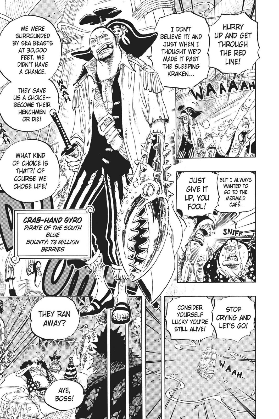 One Piece Manga Manga Chapter - 611 - image 3