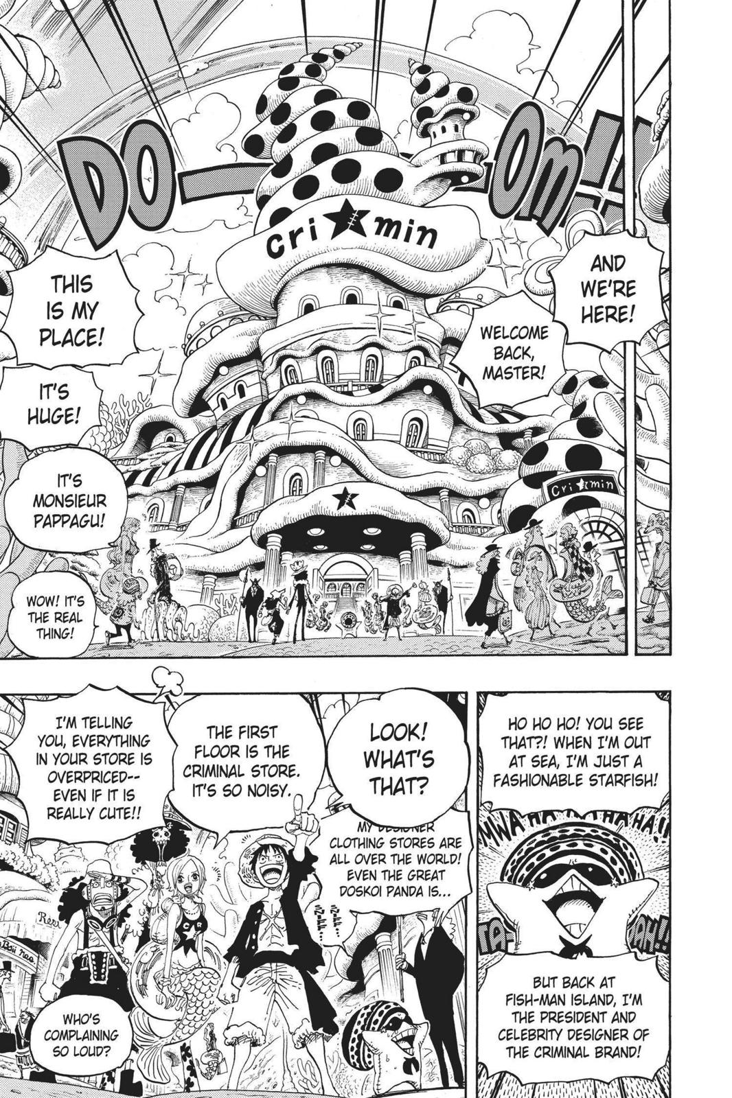 One Piece Manga Manga Chapter - 611 - image 6