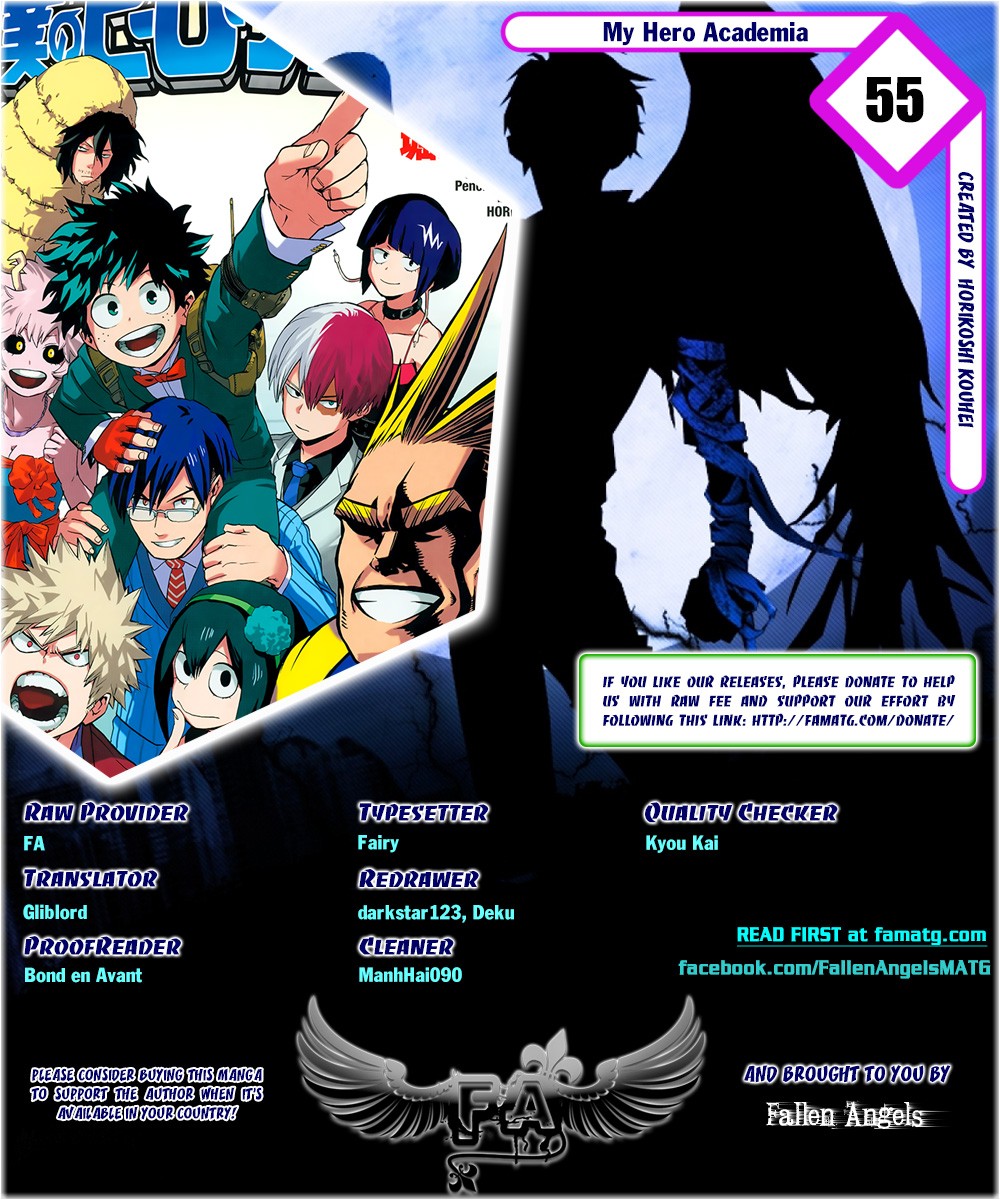 My Hero Academia Manga Manga Chapter - 55 - image 1