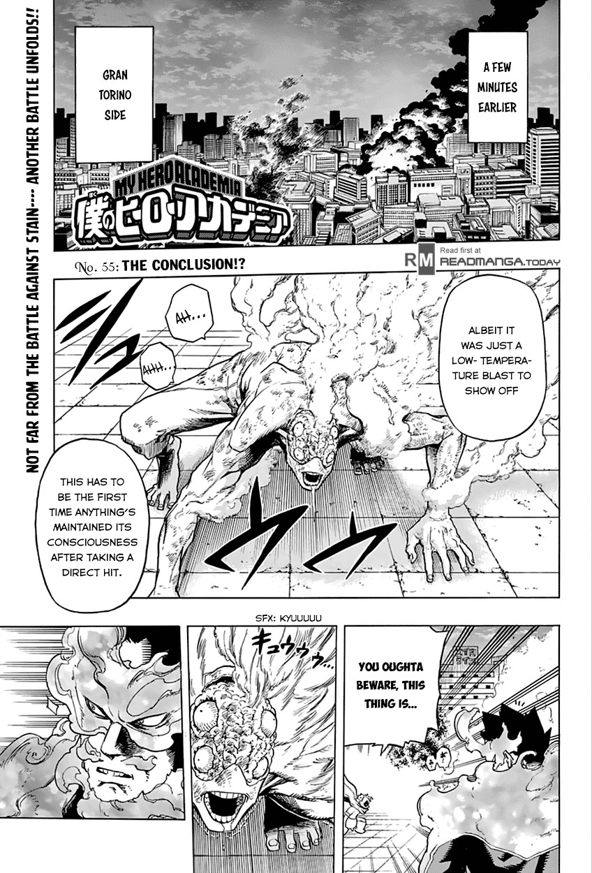 My Hero Academia Manga Manga Chapter - 55 - image 4
