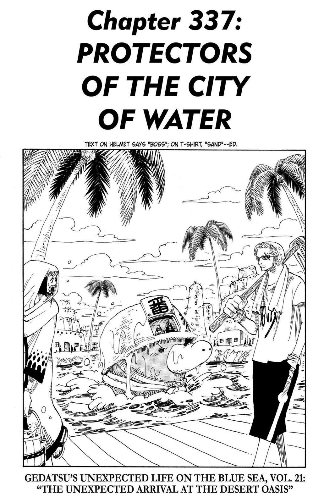 One Piece Manga Manga Chapter - 337 - image 7