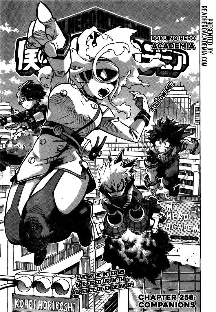 My Hero Academia Manga Manga Chapter - 258 - image 1