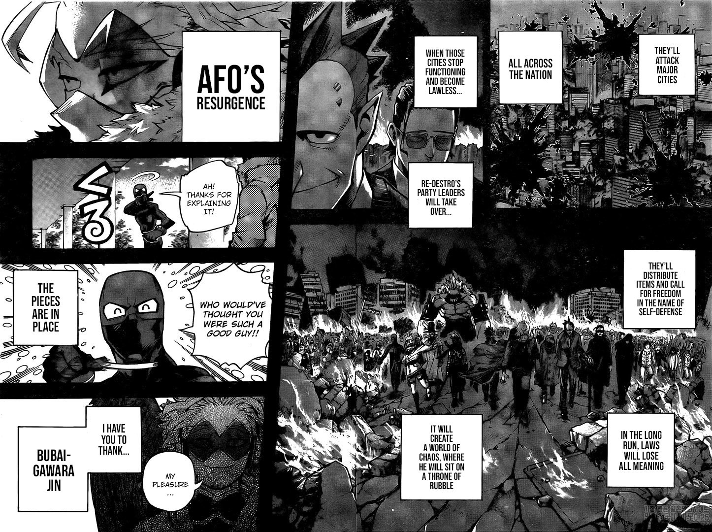 My Hero Academia Manga Manga Chapter - 258 - image 8