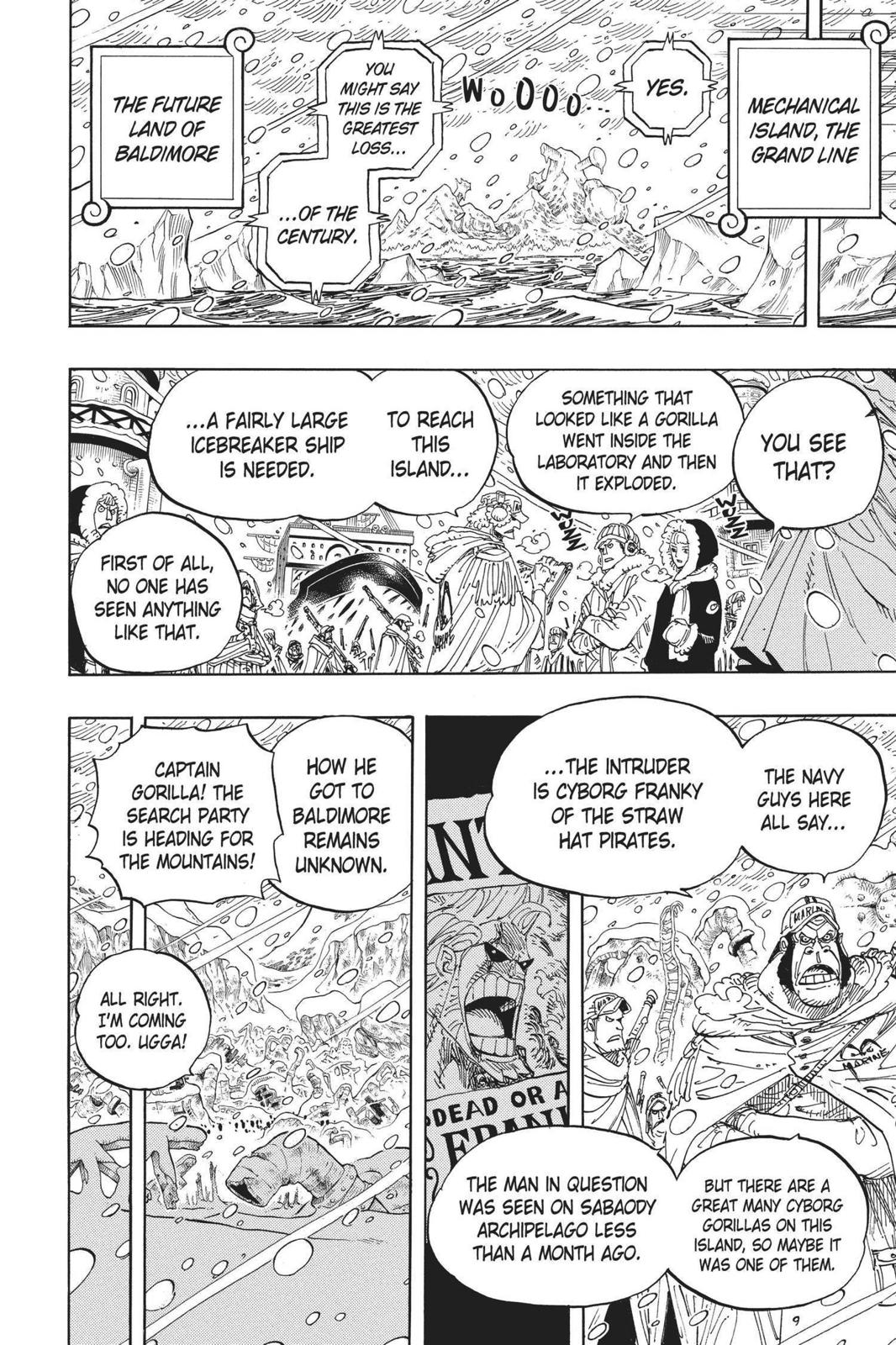 One Piece Manga Manga Chapter - 596 - image 12