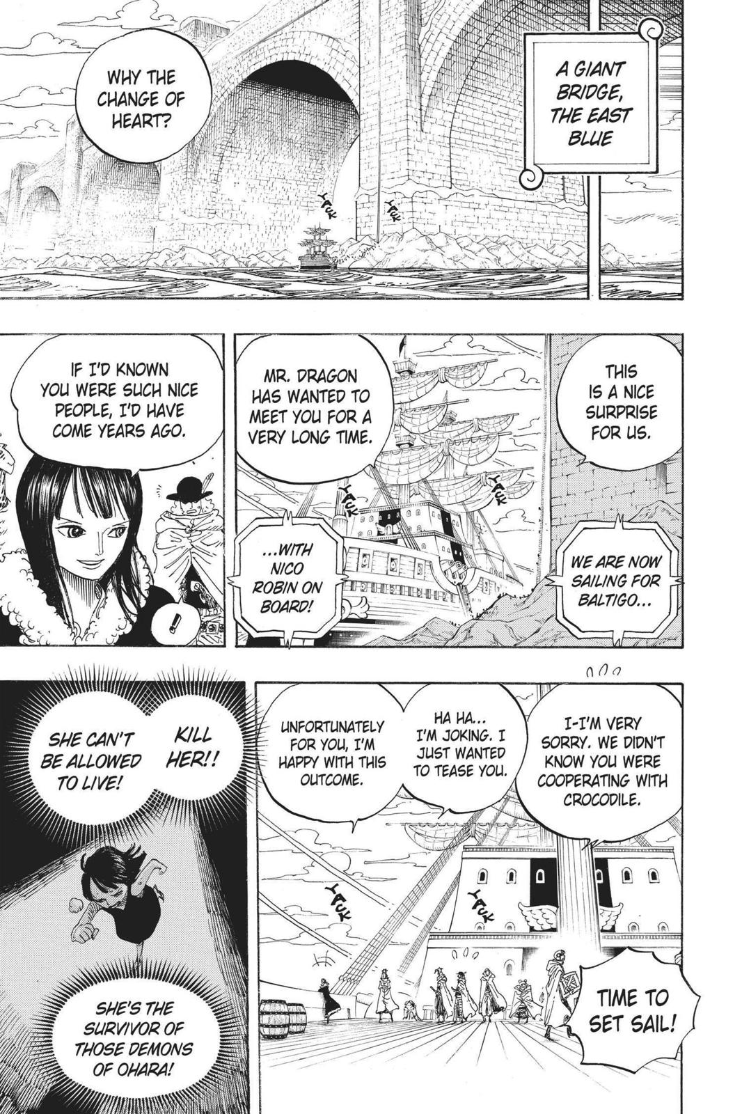 One Piece Manga Manga Chapter - 596 - image 9