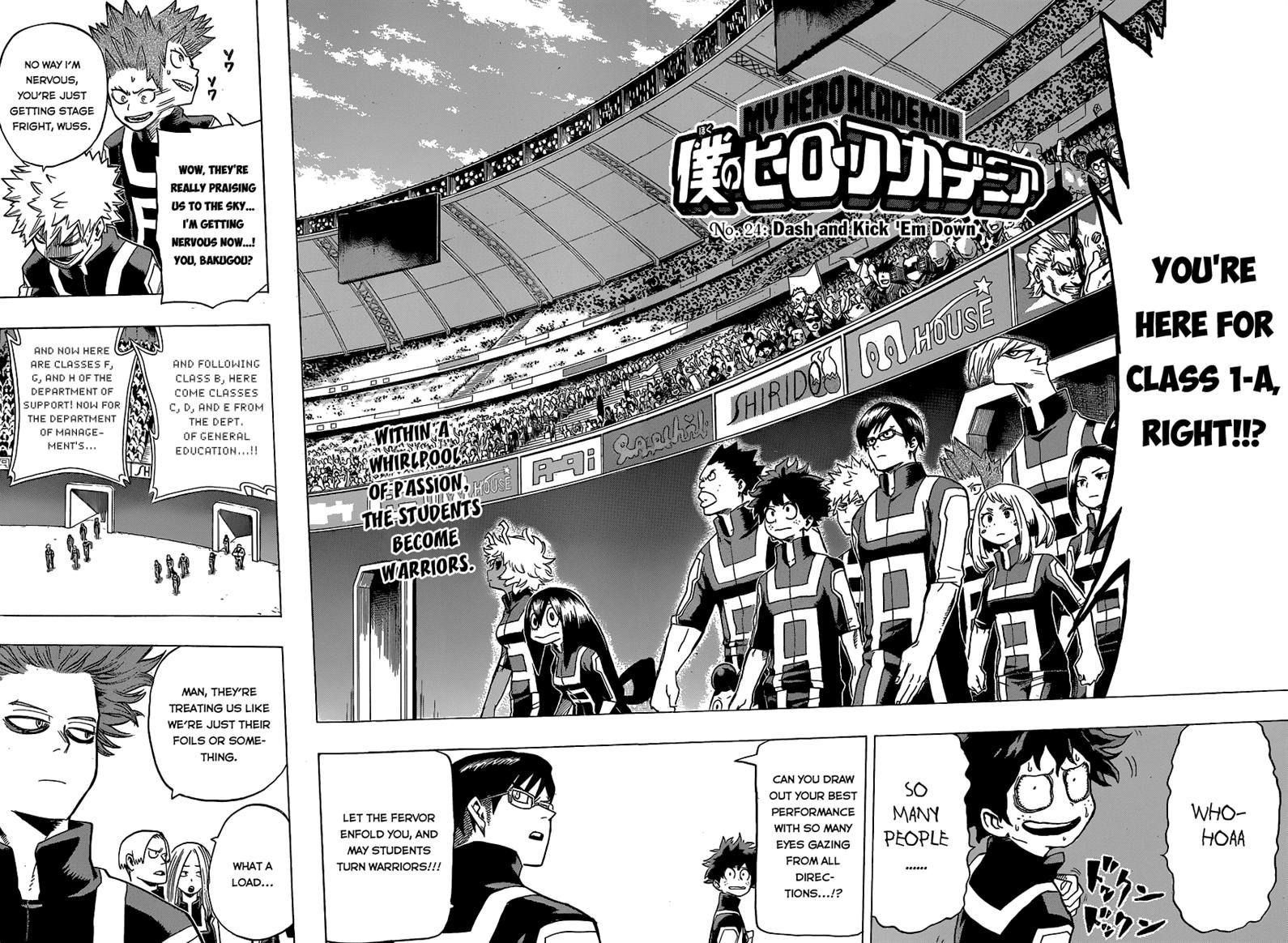 My Hero Academia Manga Manga Chapter - 24 - image 3