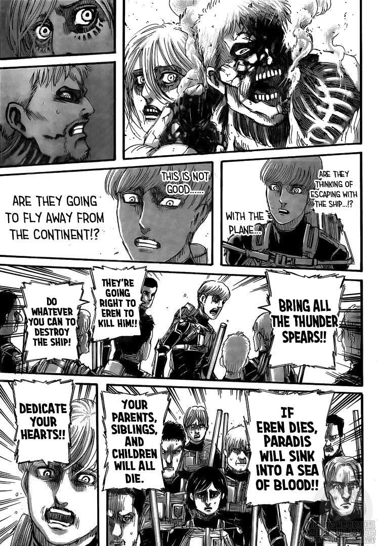 Attack on Titan Manga Manga Chapter - 129 - image 17