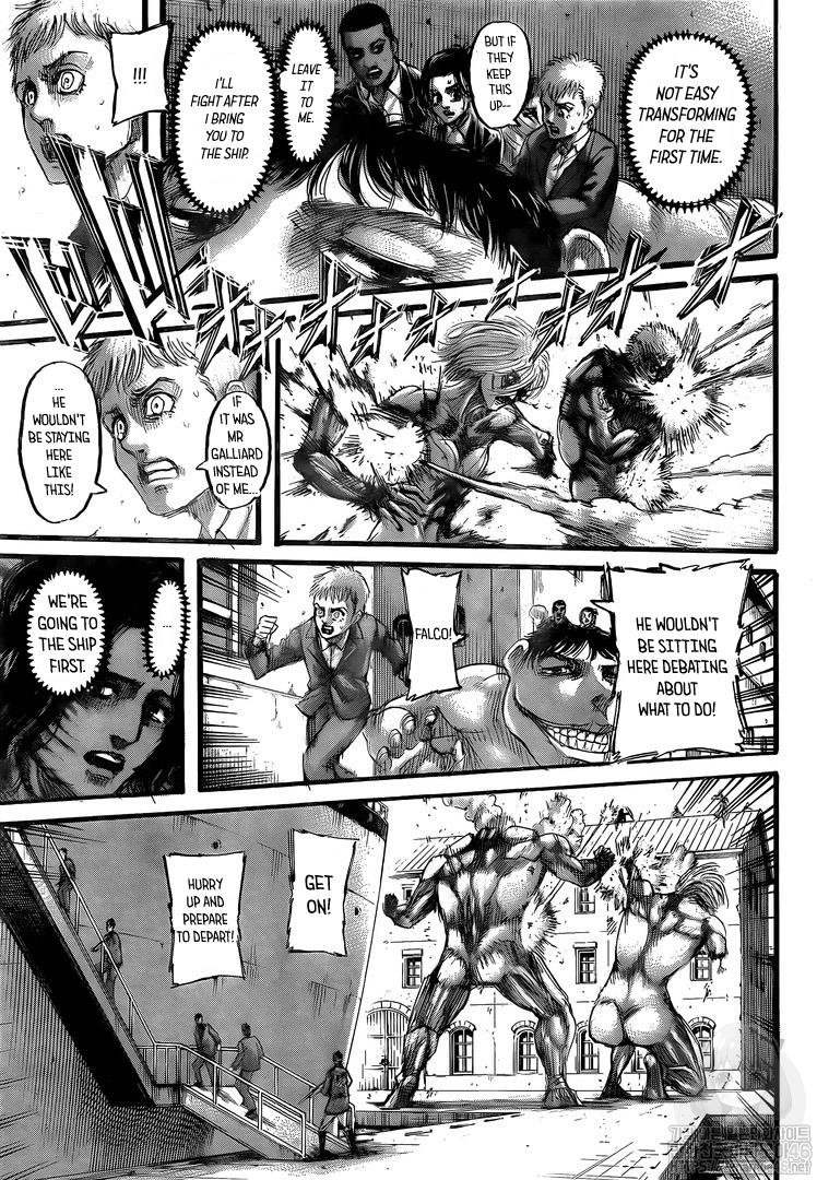 Attack on Titan Manga Manga Chapter - 129 - image 19