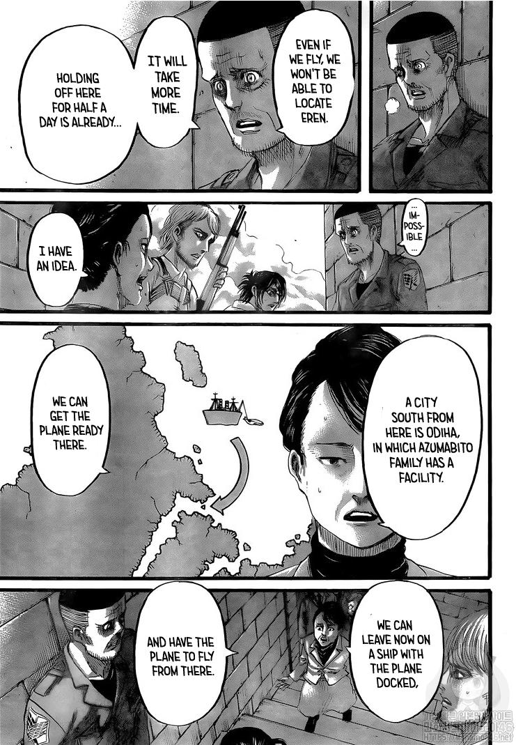 Attack on Titan Manga Manga Chapter - 129 - image 7