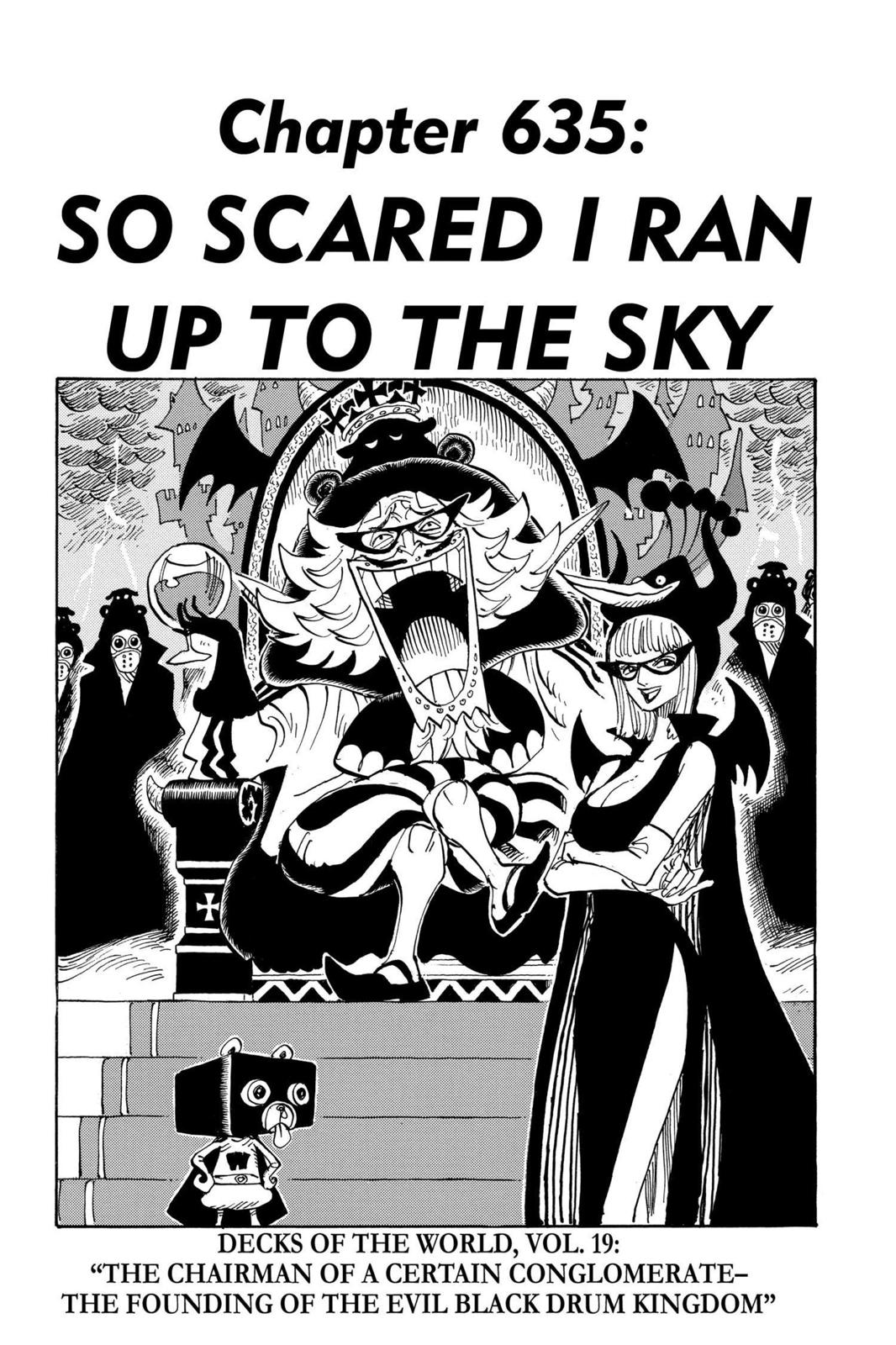 One Piece Manga Manga Chapter - 635 - image 1