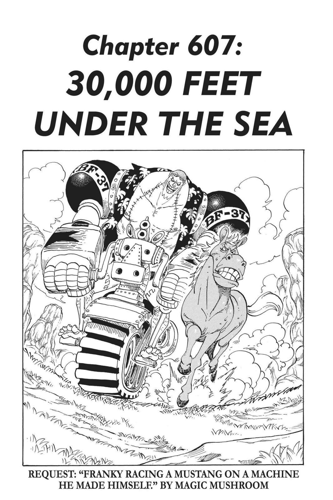 One Piece Manga Manga Chapter - 607 - image 1