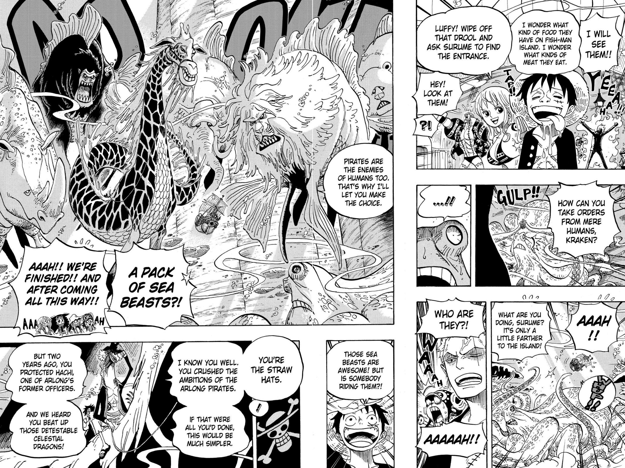 One Piece Manga Manga Chapter - 607 - image 11