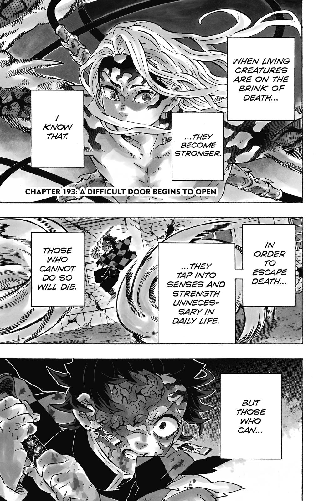 Demon Slayer Manga Manga Chapter - 193 - image 1