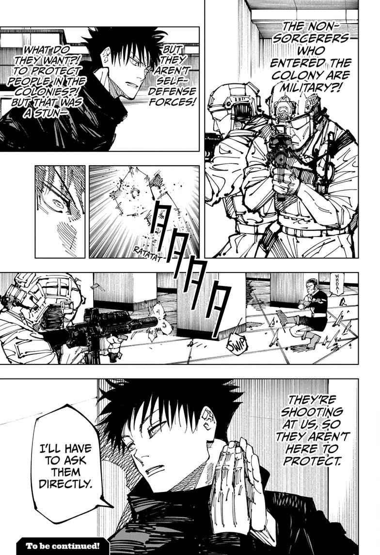 Jujutsu Kaisen Manga Chapter - 209 - image 20