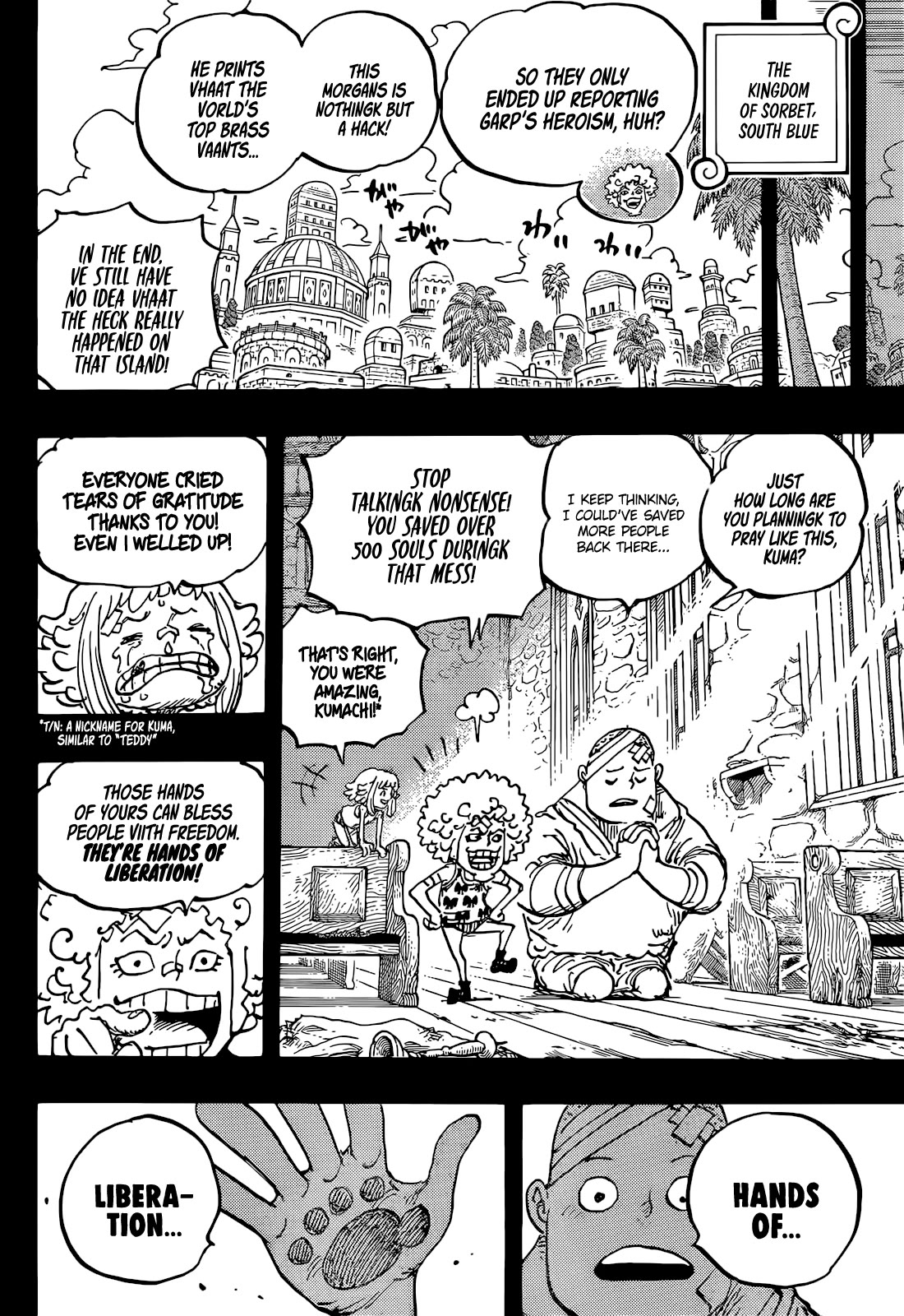 One Piece Manga Manga Chapter - 1096 - image 12