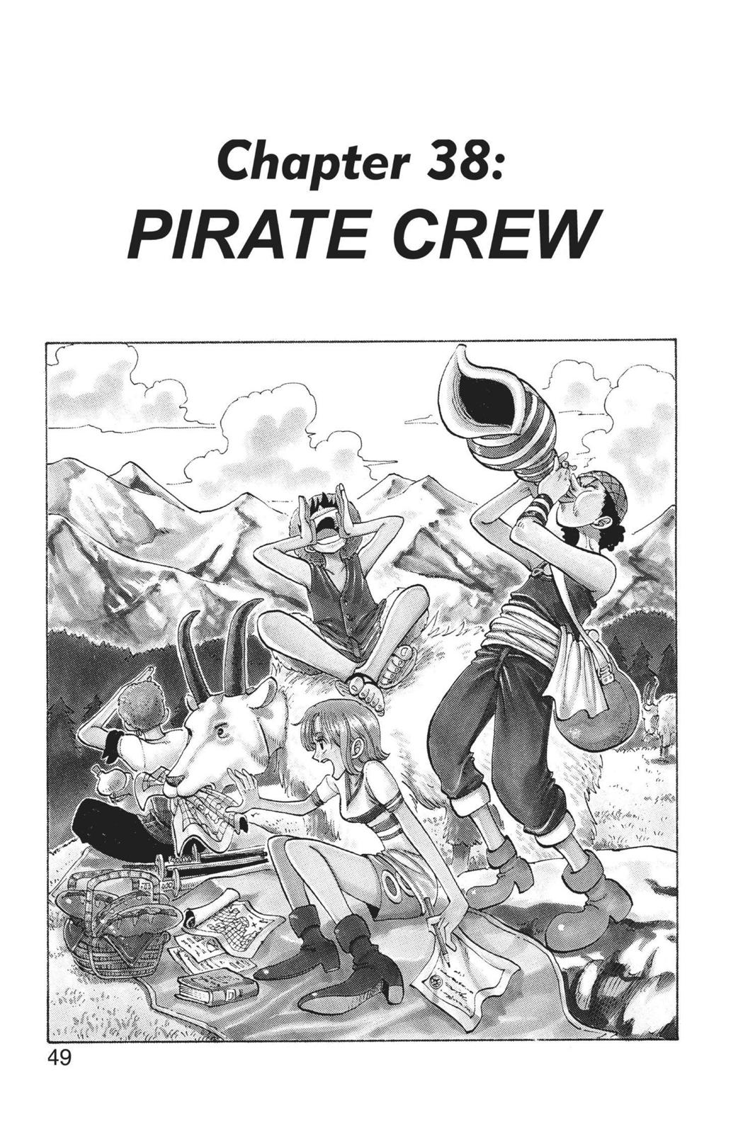 One Piece Manga Manga Chapter - 38 - image 1