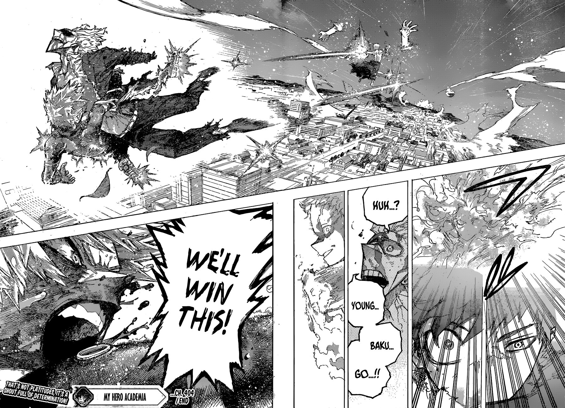 My Hero Academia Manga Manga Chapter - 404 - image 12