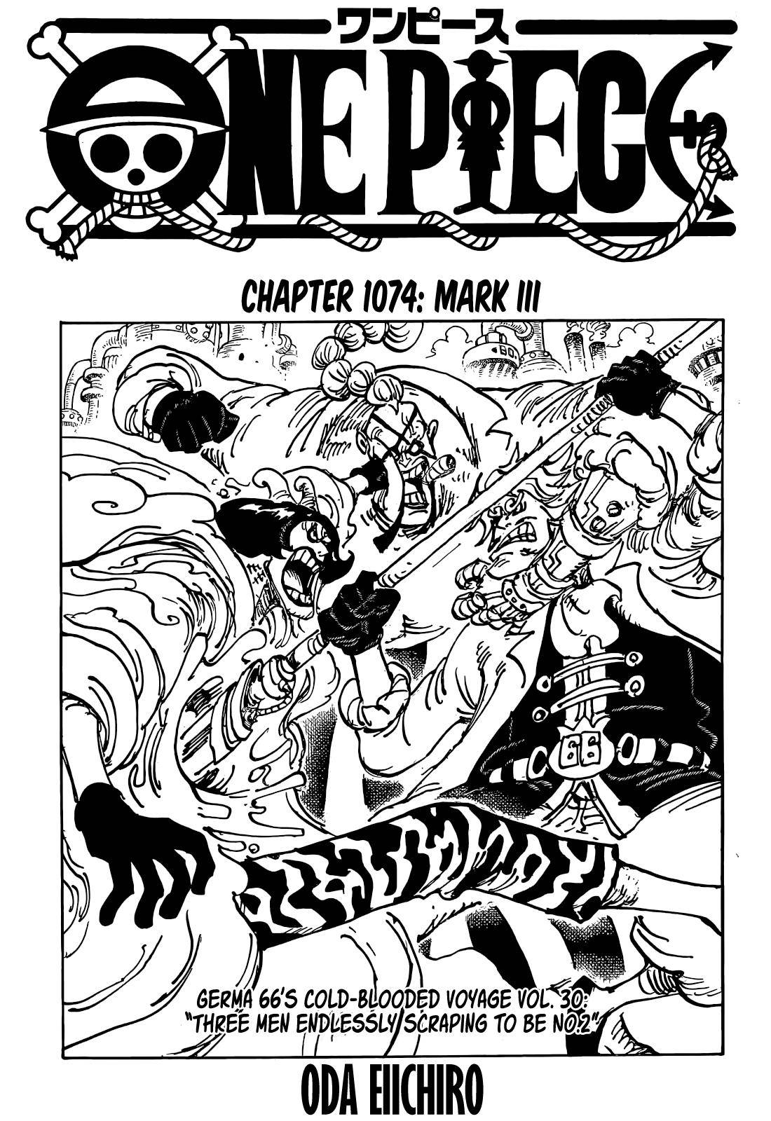 One Piece Manga Manga Chapter - 1074 - image 1