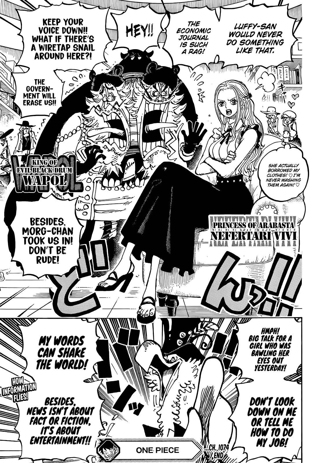 One Piece Manga Manga Chapter - 1074 - image 17