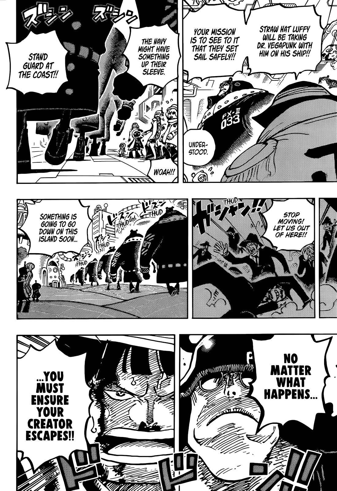 One Piece Manga Manga Chapter - 1074 - image 7