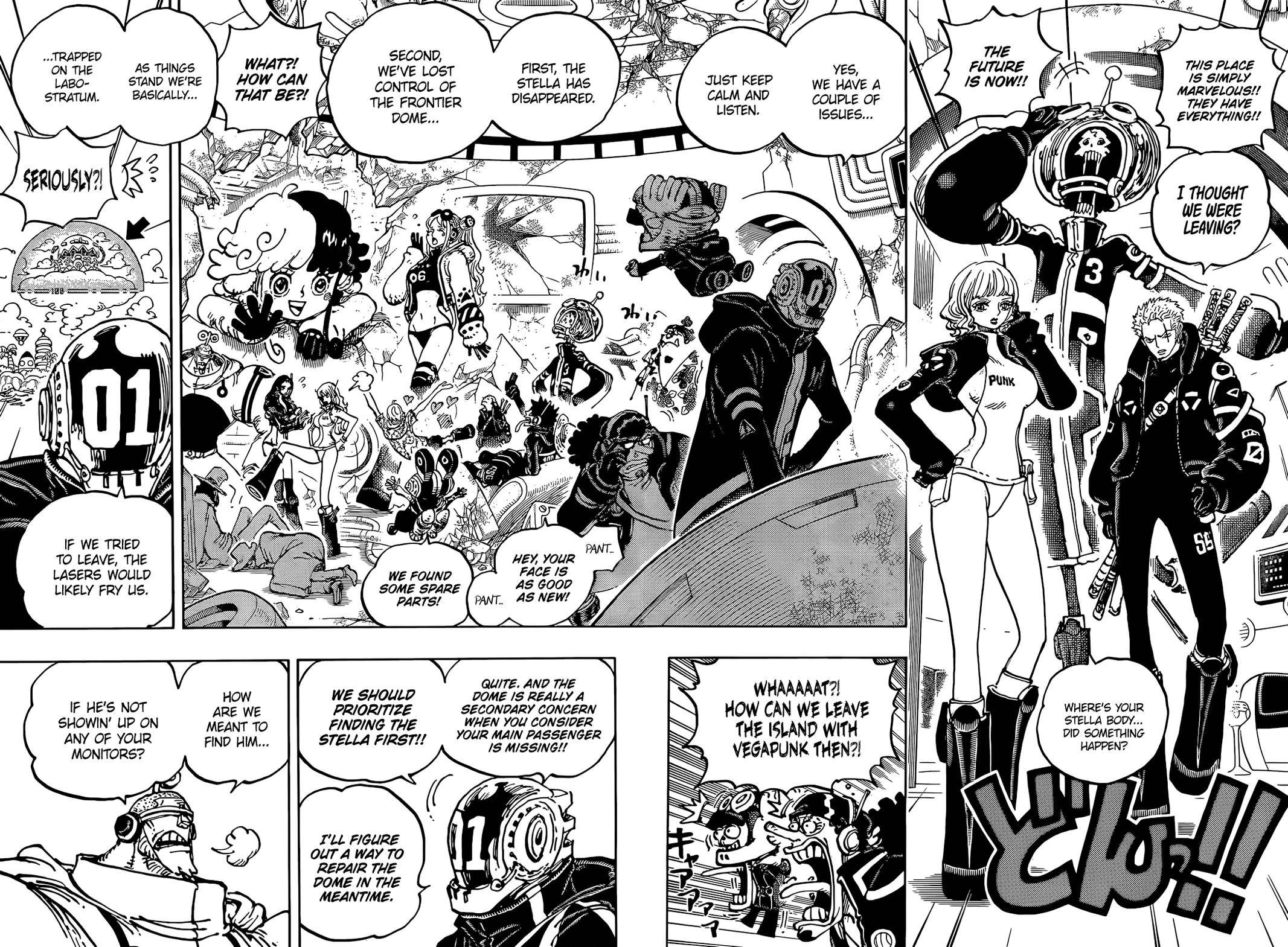 One Piece Manga Manga Chapter - 1074 - image 9