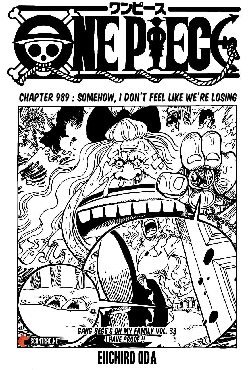 One Piece Manga Manga Chapter - 989 - image 1