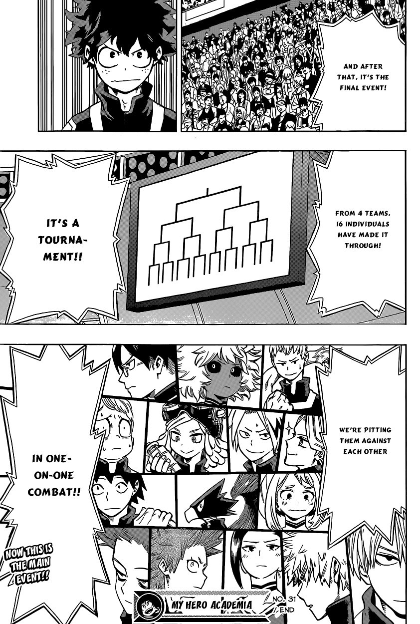 My Hero Academia Manga Manga Chapter - 31 - image 23