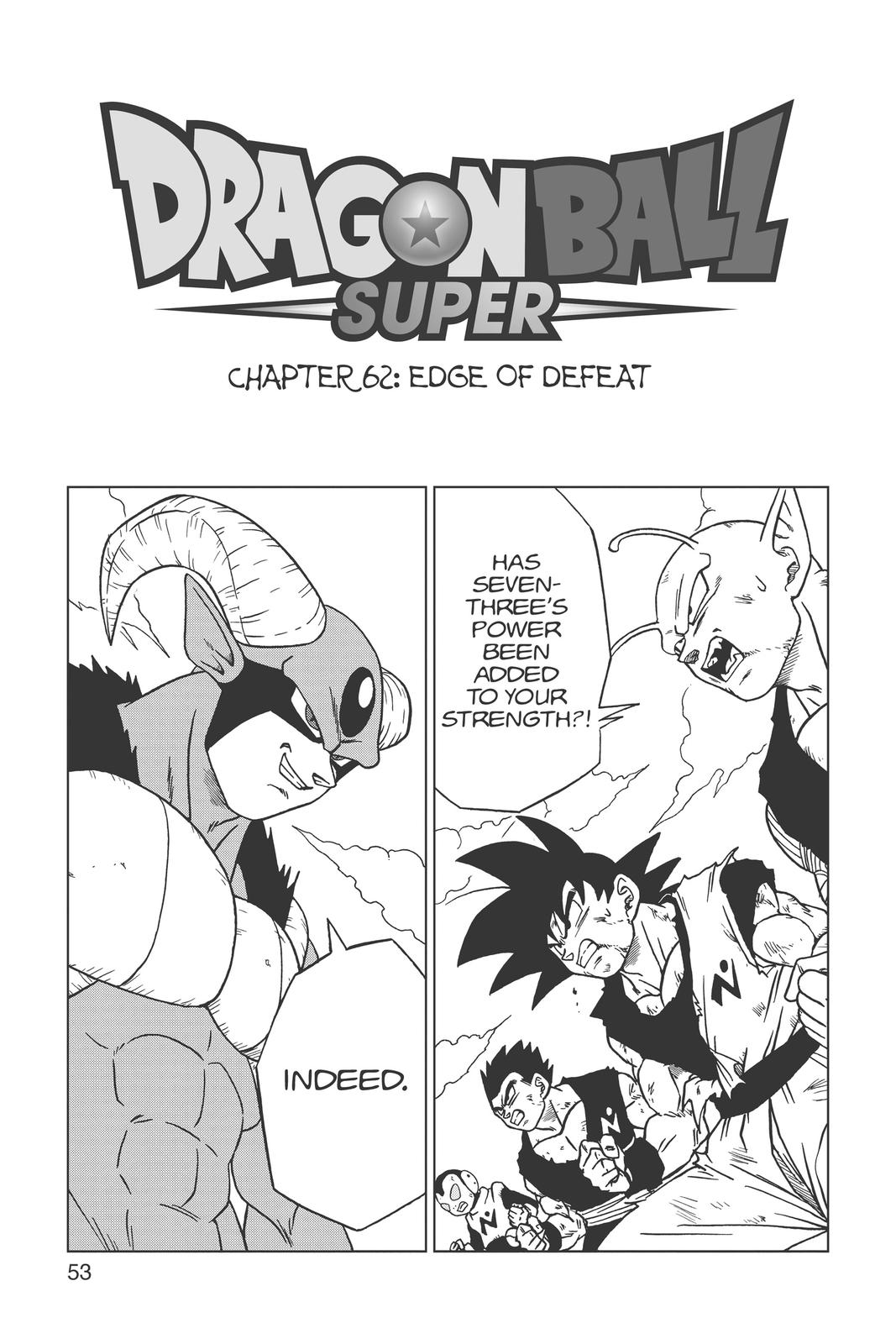Dragon Ball Super Manga Manga Chapter - 62 - image 1