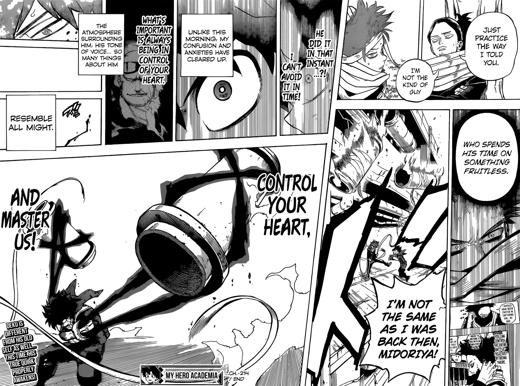 My Hero Academia Manga Manga Chapter - 214 - image 17