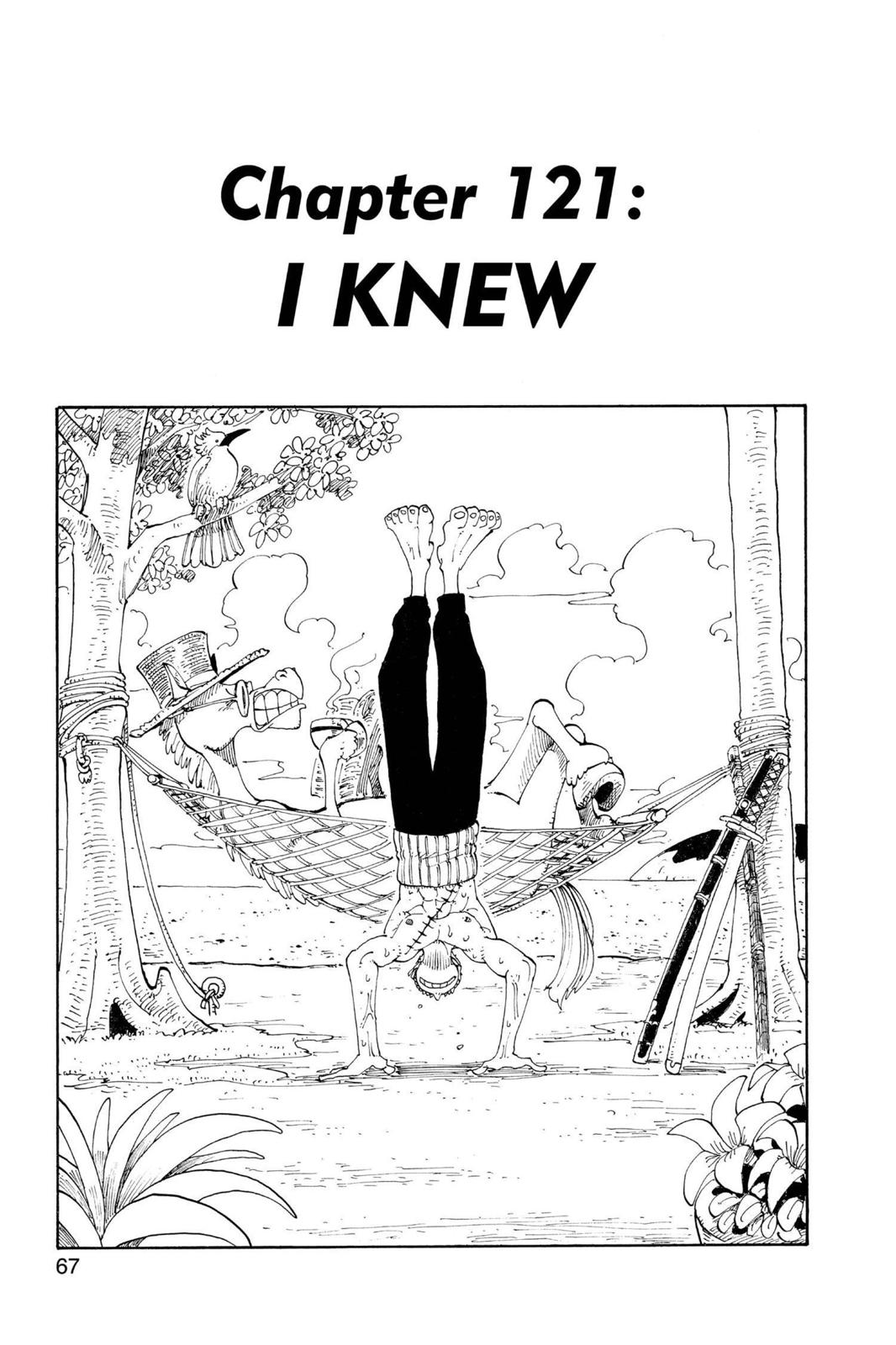 One Piece Manga Manga Chapter - 121 - image 1